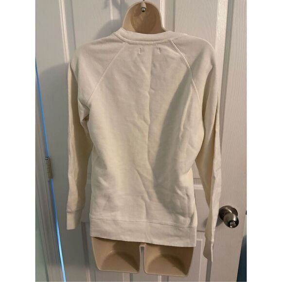 Everlane Cream Long Sleeve Crewneck Top. Size Small. EUC - Picture 5 of 5